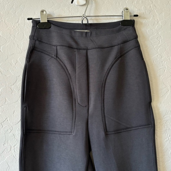 Chelsea & Violet Charcoal High Waist Extra Flare Bell Bottom Pants Festival XS - Picture 4 of 14